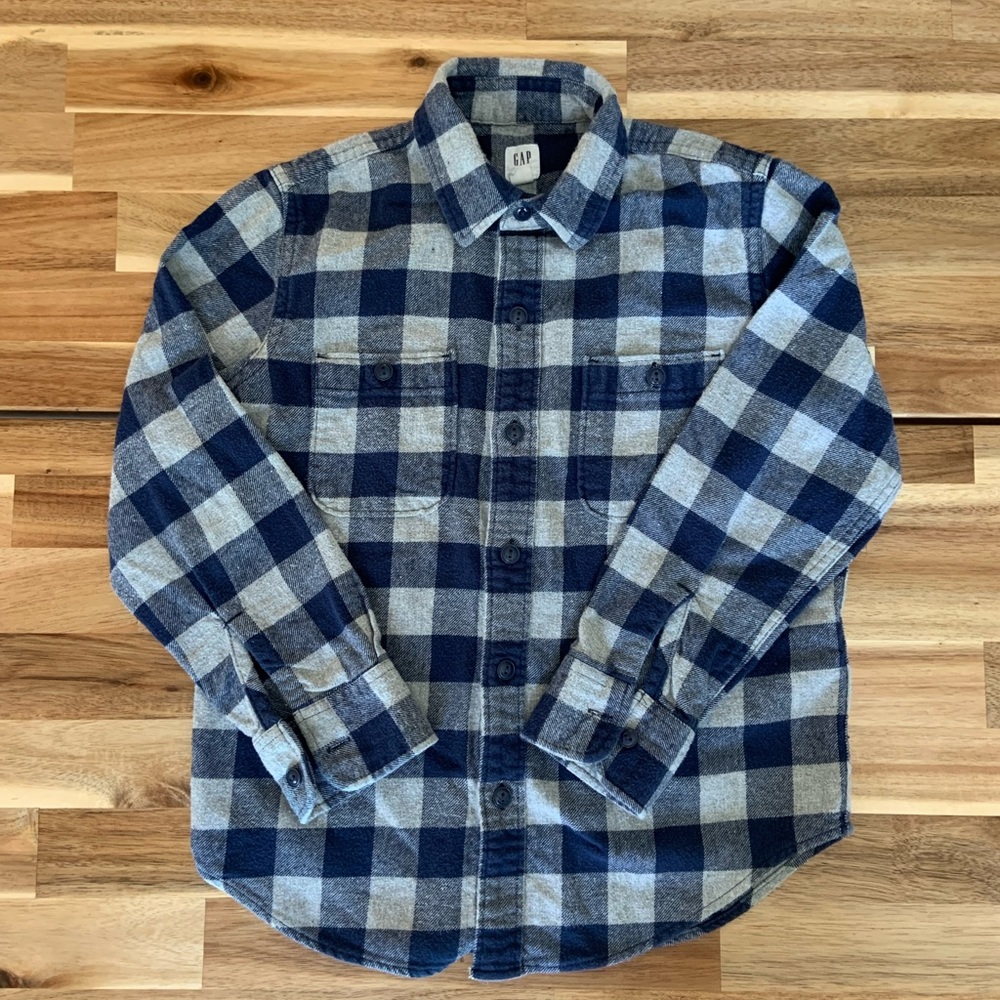 Gap Kids boys flannel shirt